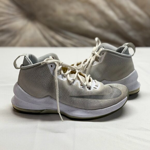 Nike Air Max Infuriate Men's Size 9 Mid Premium Basketball Shoes (AA4439-100) - Picture 2 of 7